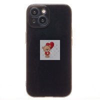 Чехол-накладка для Apple iPhone 15 (черный) - Ultra Slim