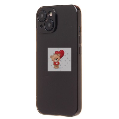 Чехол-накладка для Apple iPhone 15 (черный) - Ultra Slim