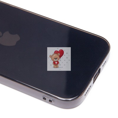 Чехол-накладка для Apple iPhone 15 (черный) - Ultra Slim