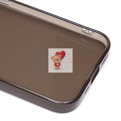 Чехол-накладка для Apple iPhone 15 (черный) - Ultra Slim