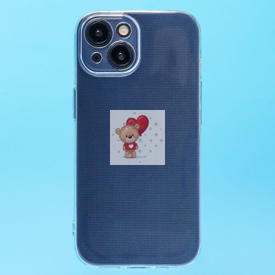 Чехол-накладка для Apple iPhone 15 (прозрачный) - Ultra Slim Чехол-накладка для Apple iPhone 15 (прозрачный) - Ultra Slim