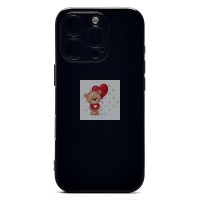 Чехол-накладка для Apple iPhone 16 Pro (черный) - Ultra Slim