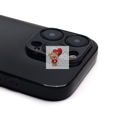 Чехол-накладка для Apple iPhone 16 Pro (черный) - Ultra Slim