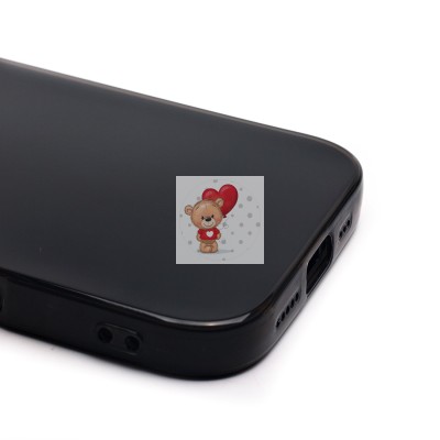 Чехол-накладка для Apple iPhone 16 Pro (черный) - Ultra Slim