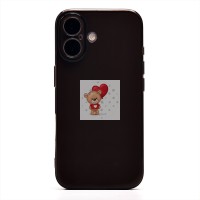 Чехол-накладка для Apple iPhone 16 (черный) - Ultra Slim