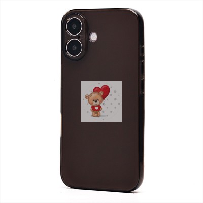 Чехол-накладка для Apple iPhone 16 (черный) - Ultra Slim