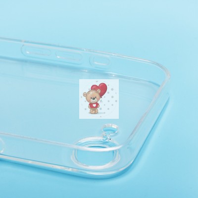 Чехол-накладка для Apple iPhone 16e (прозрачный) - Ultra Slim