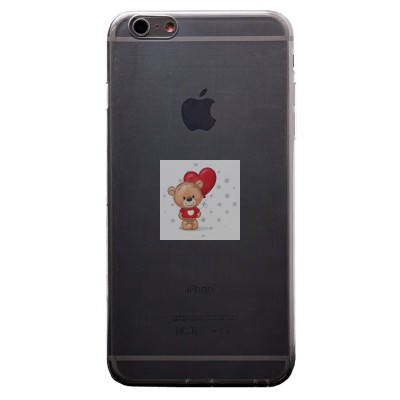 Чехол-накладка для Apple iPhone 6 Plus (прозрачный) - Ultra Slim