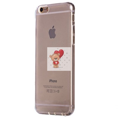 Чехол-накладка для Apple iPhone 6 (прозрачный) - Ultra Slim