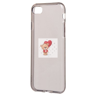 Чехол-накладка для Apple iPhone 7 (черный) - Ultra Slim