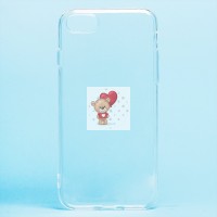 Чехол-накладка для Apple iPhone 7 (прозрачный) - Ultra Slim