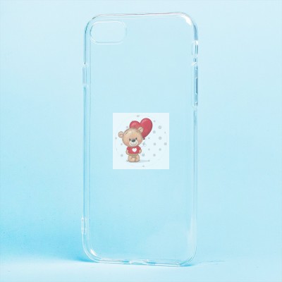 Чехол-накладка для Apple iPhone 7 (прозрачный) - Ultra Slim