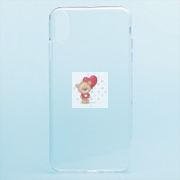 Чехол-накладка для Apple iPhone XS Max (прозрачный) - Ultra Slim