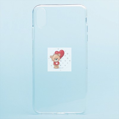 Чехол-накладка для Apple iPhone XS Max (прозрачный) - Ultra Slim