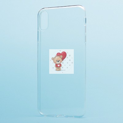 Чехол-накладка для Apple iPhone XS Max (прозрачный) - Ultra Slim