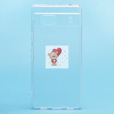 Чехол-накладка для Google Pixel 7a (прозрачный) - Ultra Slim