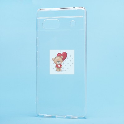 Чехол-накладка для Google Pixel 7a (прозрачный) - Ultra Slim Чехол-накладка для Google Pixel 7a (прозрачный) - Ultra Slim