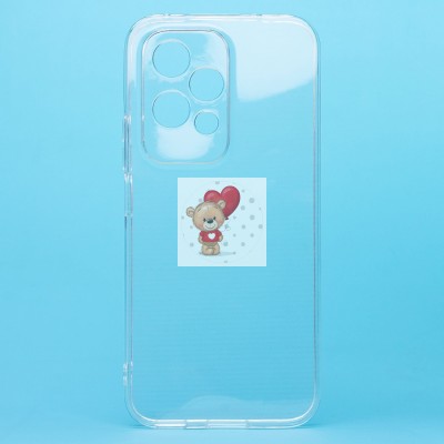 Чехол-накладка для Honor 200 lite (прозрачный) - Ultra Slim