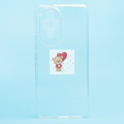 Чехол-накладка для Honor 200 (прозрачный) - Ultra Slim