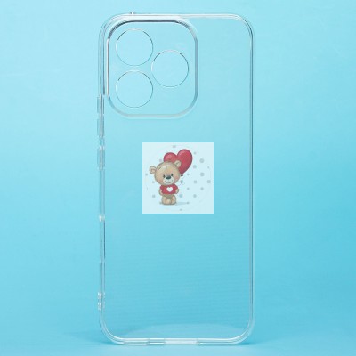 Чехол-накладка для Honor 400 Lite (прозрачный) - Ultra Slim