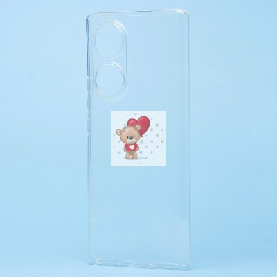 Чехол-накладка для Honor 50 Pro (прозрачный) - Ultra Slim