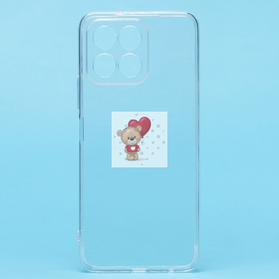 Чехол-накладка для Honor X6 (прозрачный) - Ultra Slim