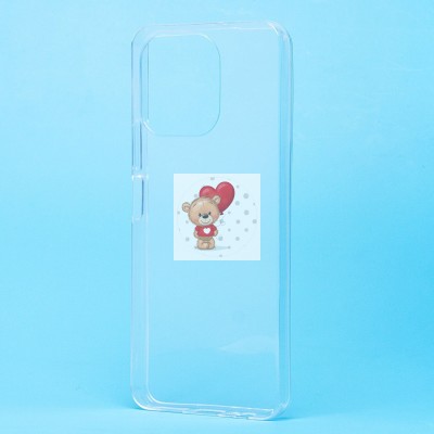 Чехол-накладка для Honor x6a (прозрачный) - Ultra Slim