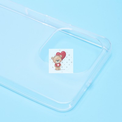 Чехол-накладка для Honor x6a (прозрачный) - Ultra Slim