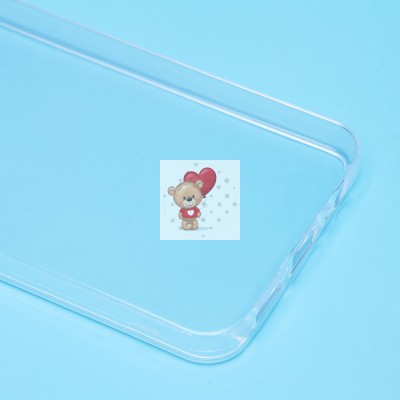 Чехол-накладка для Honor x6a (прозрачный) - Ultra Slim