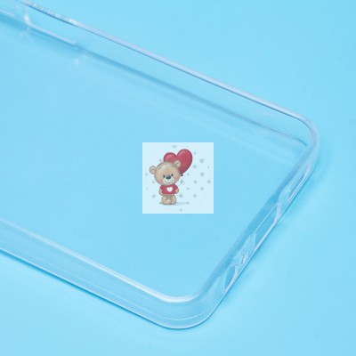 Чехол-накладка для Honor x6a (прозрачный) - Ultra Slim