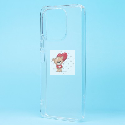 Чехол-накладка для Honor X6b (прозрачный) - Ultra Slim