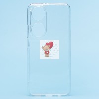 Чехол-накладка для Honor X7b (прозрачный) - Ultra Slim