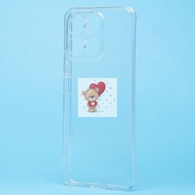 Чехол-накладка для Honor X8a (прозрачный) - Ultra Slim Чехол-накладка для Honor X8a (прозрачный) - Ultra Slim