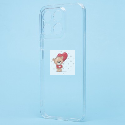 Чехол-накладка для Honor X8b (прозрачный) - Ultra Slim Чехол-накладка для Honor X8b (прозрачный) - Ultra Slim