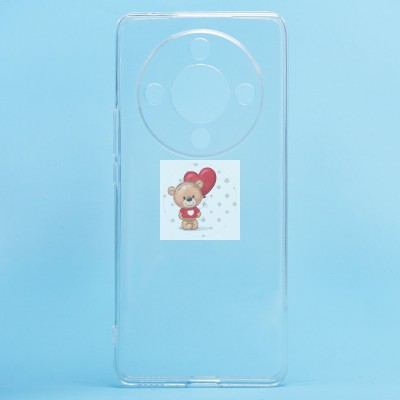 Чехол-накладка для Honor X9b (прозрачный) - Ultra Slim Чехол-накладка для Honor X9b (прозрачный) - Ultra Slim