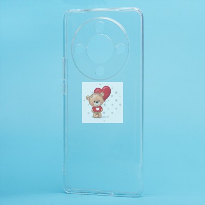 Чехол-накладка для Honor X9b (прозрачный) - Ultra Slim Чехол-накладка для Honor X9b (прозрачный) - Ultra Slim