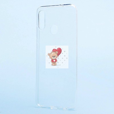 Чехол-накладка для Huawei P Smart 2019 (прозрачный) - Ultra Slim