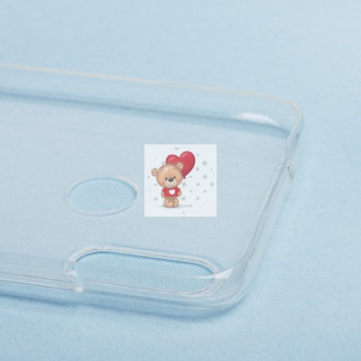 Чехол-накладка для Huawei P Smart 2019 (прозрачный) - Ultra Slim