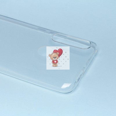 Чехол-накладка для Huawei P Smart Z (прозрачный) - Ultra Slim