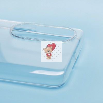 Чехол-накладка для Huawei Honor X7 (прозрачный) - Ultra Slim