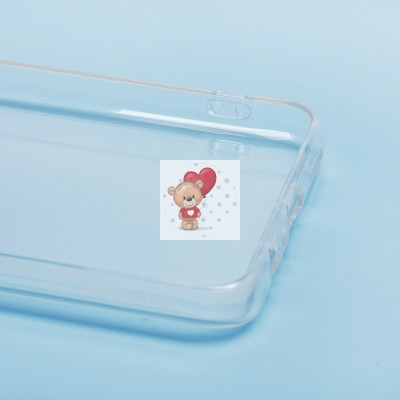 Чехол-накладка для Huawei Honor X7 (прозрачный) - Ultra Slim