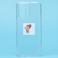 Чехол-накладка для Huawei Honor X7a (прозрачный) - Ultra Slim