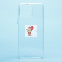 Чехол-накладка для Huawei Honor X8 (прозрачный) - Ultra Slim