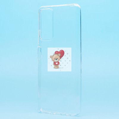 Чехол-накладка для Huawei Y7a (прозрачный) - Ultra Slim