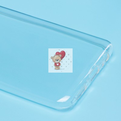 Чехол-накладка для Huawei Y7a (прозрачный) - Ultra Slim