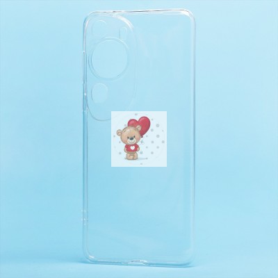 Чехол-накладка для Huawei P60 Art (прозрачный) - Ultra Slim