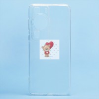 Чехол-накладка для Huawei P60 Pro (прозрачный) - Ultra Slim