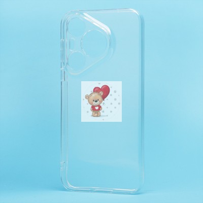 Чехол-накладка для Huawei Pura 70 Global (прозрачный) - Ultra Slim
