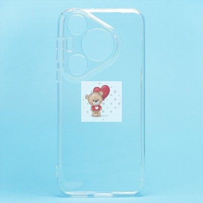 Чехол-накладка для Huawei Pura 70 Pro Global (прозрачный) - Ultra Slim