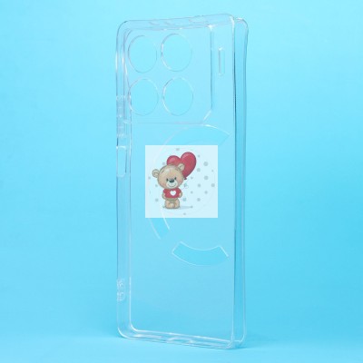 Чехол-накладка для Infinix GT 20 Pro (прозрачный) - Ultra Slim Чехол-накладка для Infinix GT 20 Pro (прозрачный) - Ultra Slim